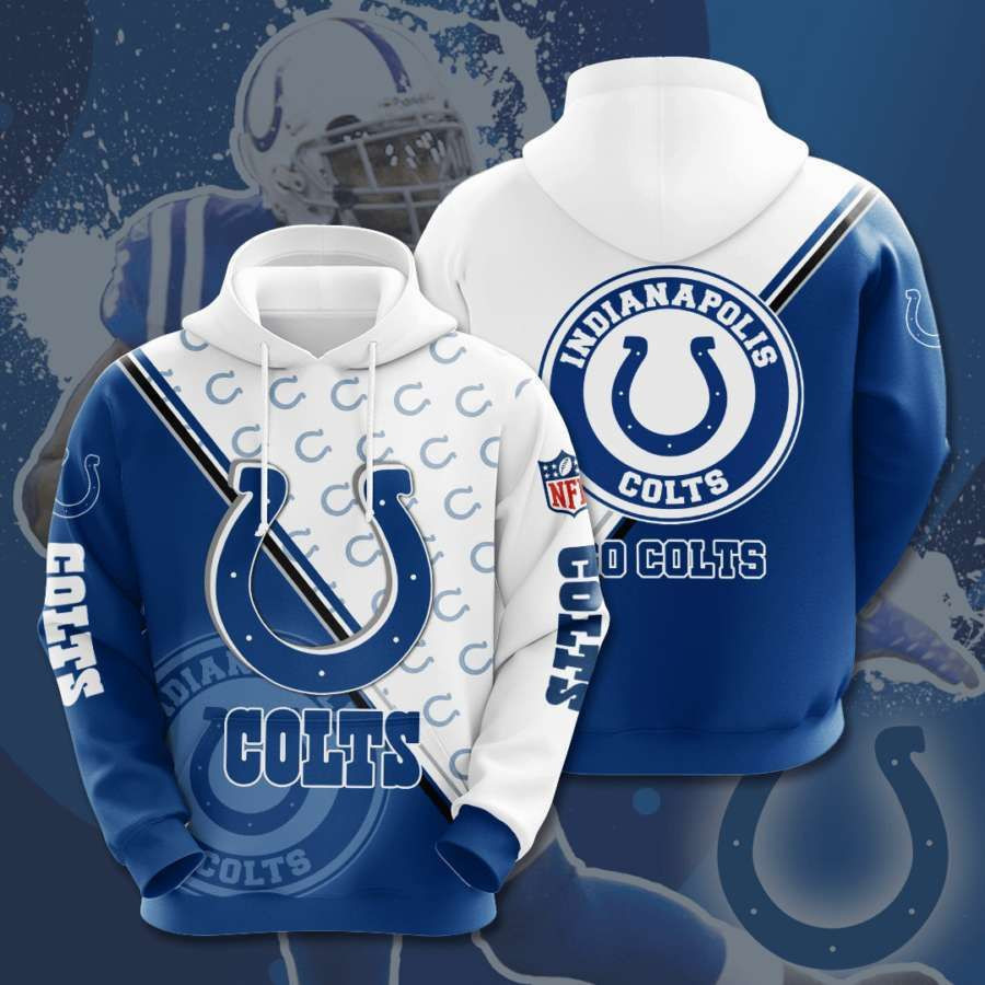 Indianapolis Colts No830 Custom Hoodie 3D All Over Print