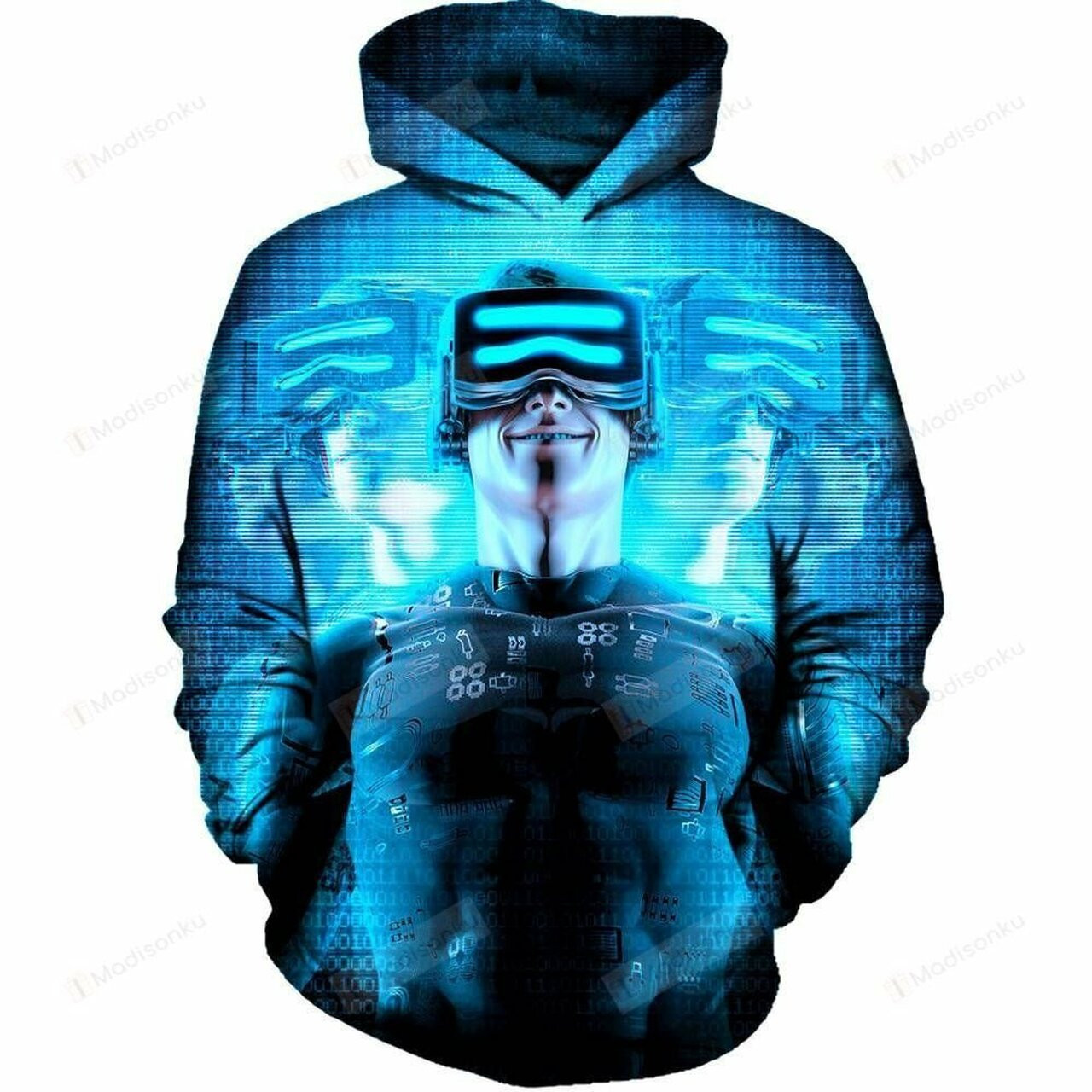 Infinite Gamer 3d All Over Printed Hoodie