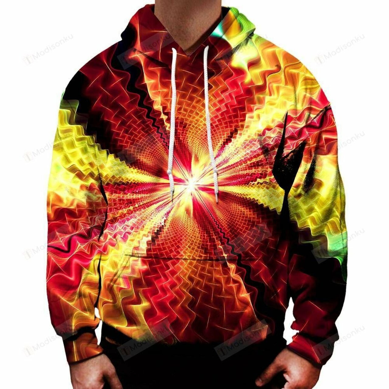 Into The Red 3d All Over Printed Hoodie