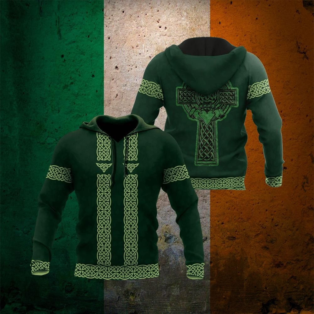Irish St.Patrick Day 3D All Over Print | Hoodie | Unisex | Fu