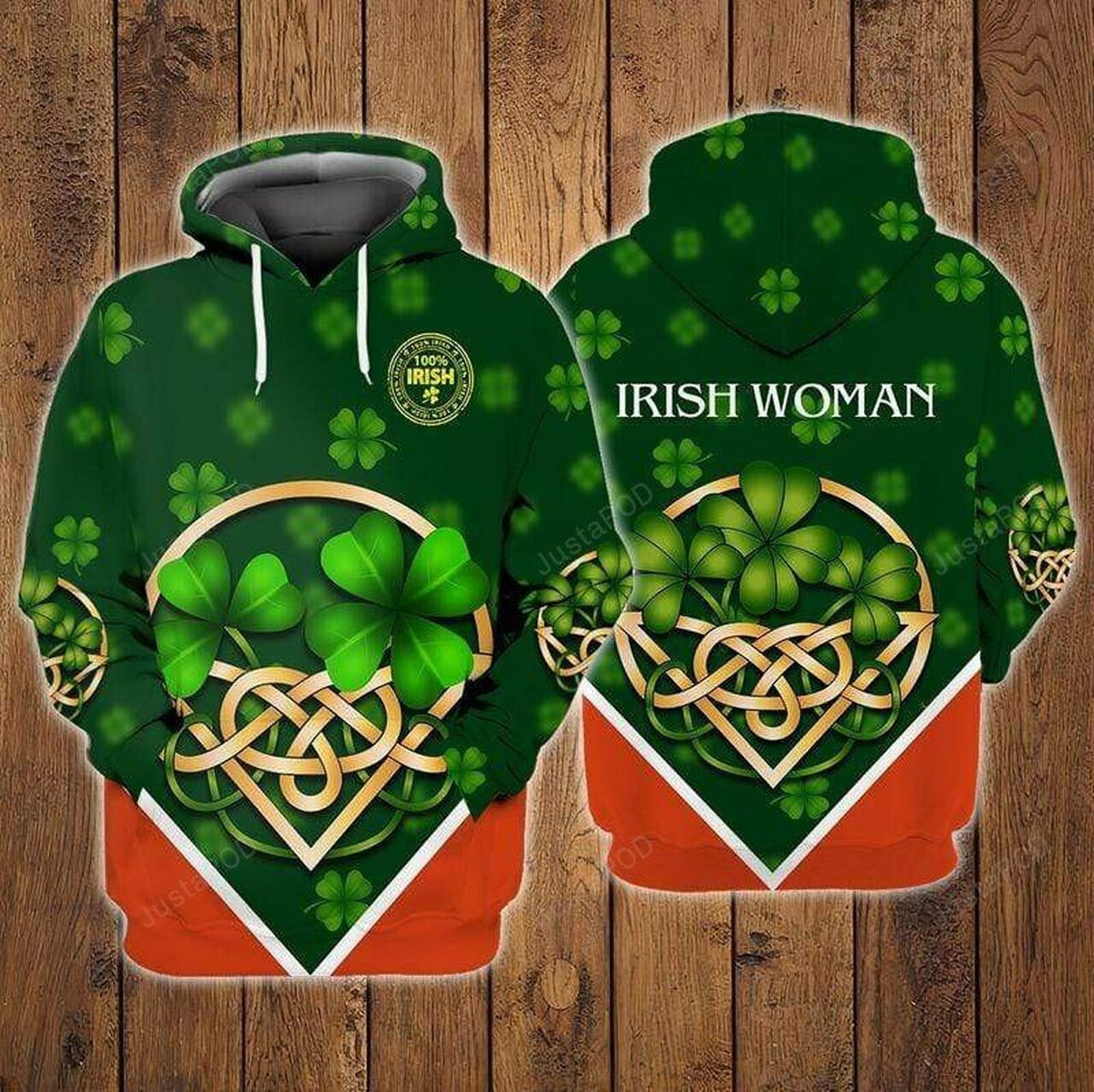 Irish Woman 3d All Print Hoodie