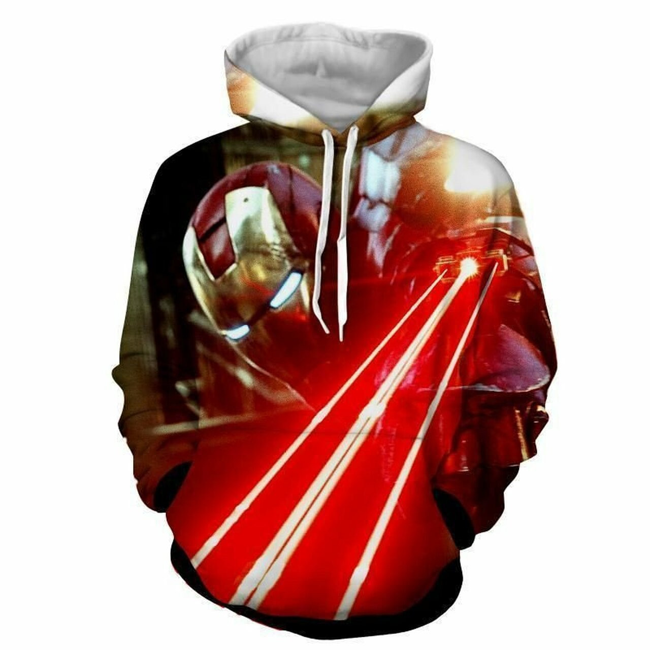 Iron Man 3d All Over Print Hoodie