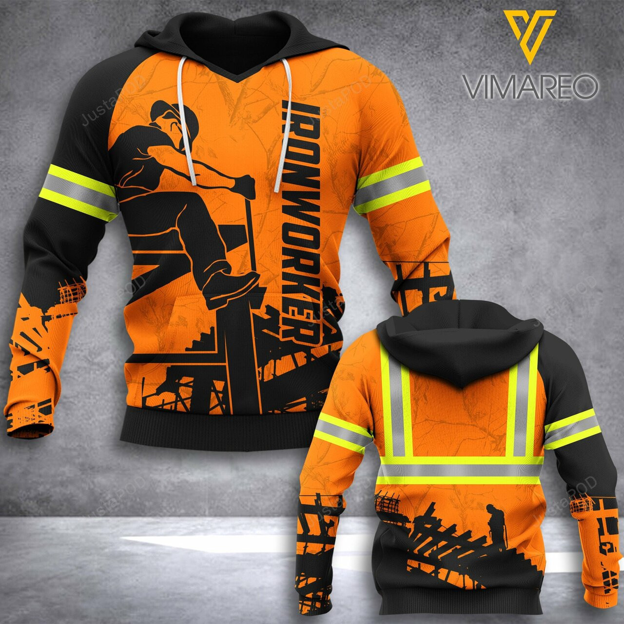 Ironworker 3d All Over Print Hoodie