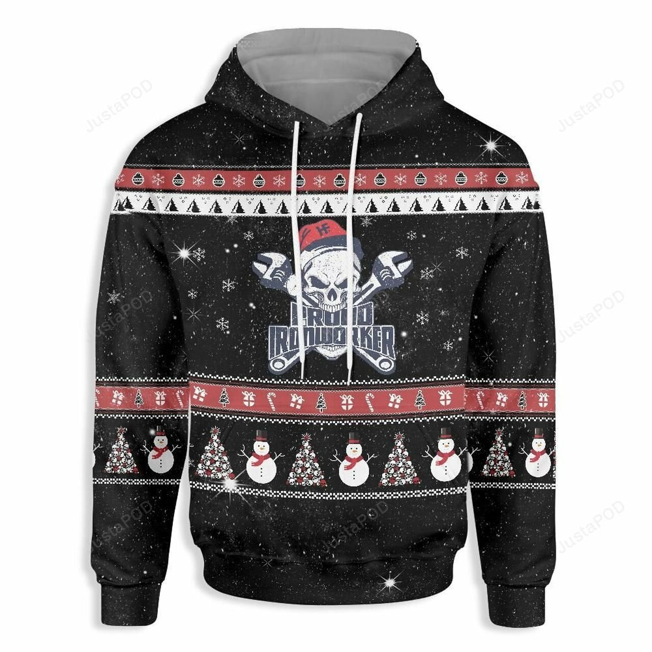 Ironworker Christmas Gift 3d All Over Print Hoodie