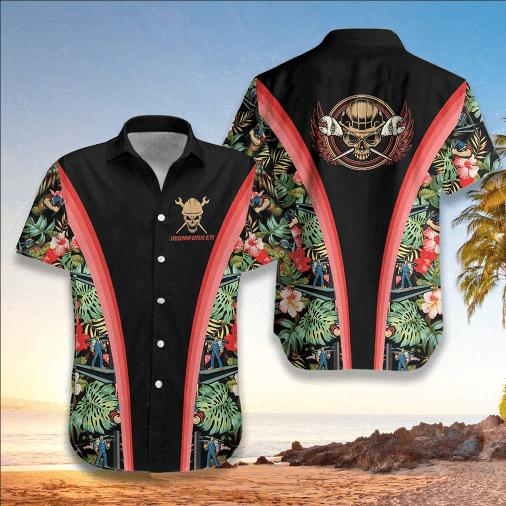 Ironworker Hawaiian Shirt Perfect Ironworker Clothing Shirt For Men and Women