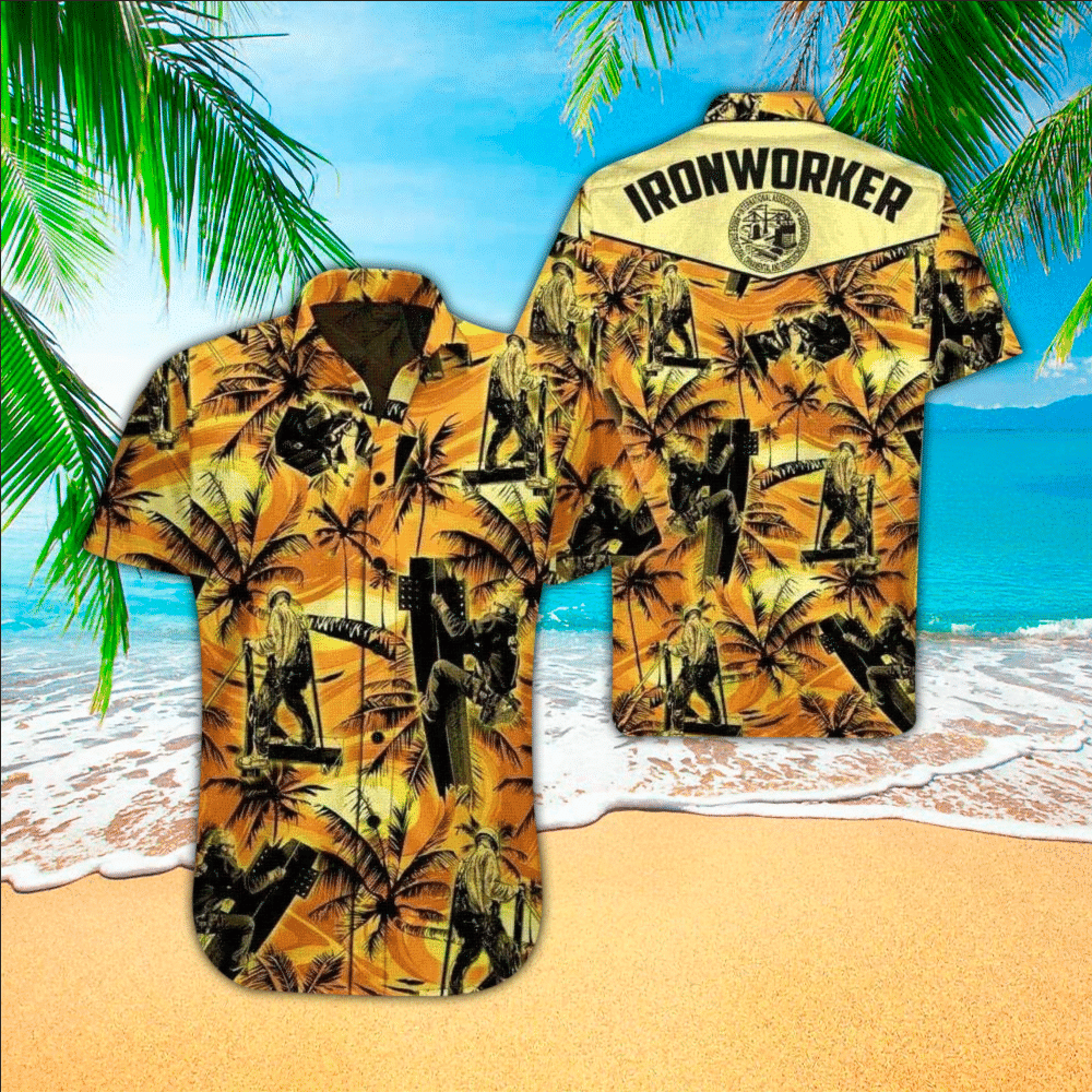 Ironworker Hawaiian Shirt Perfect Ironworker Clothing Shirt For Men and Women