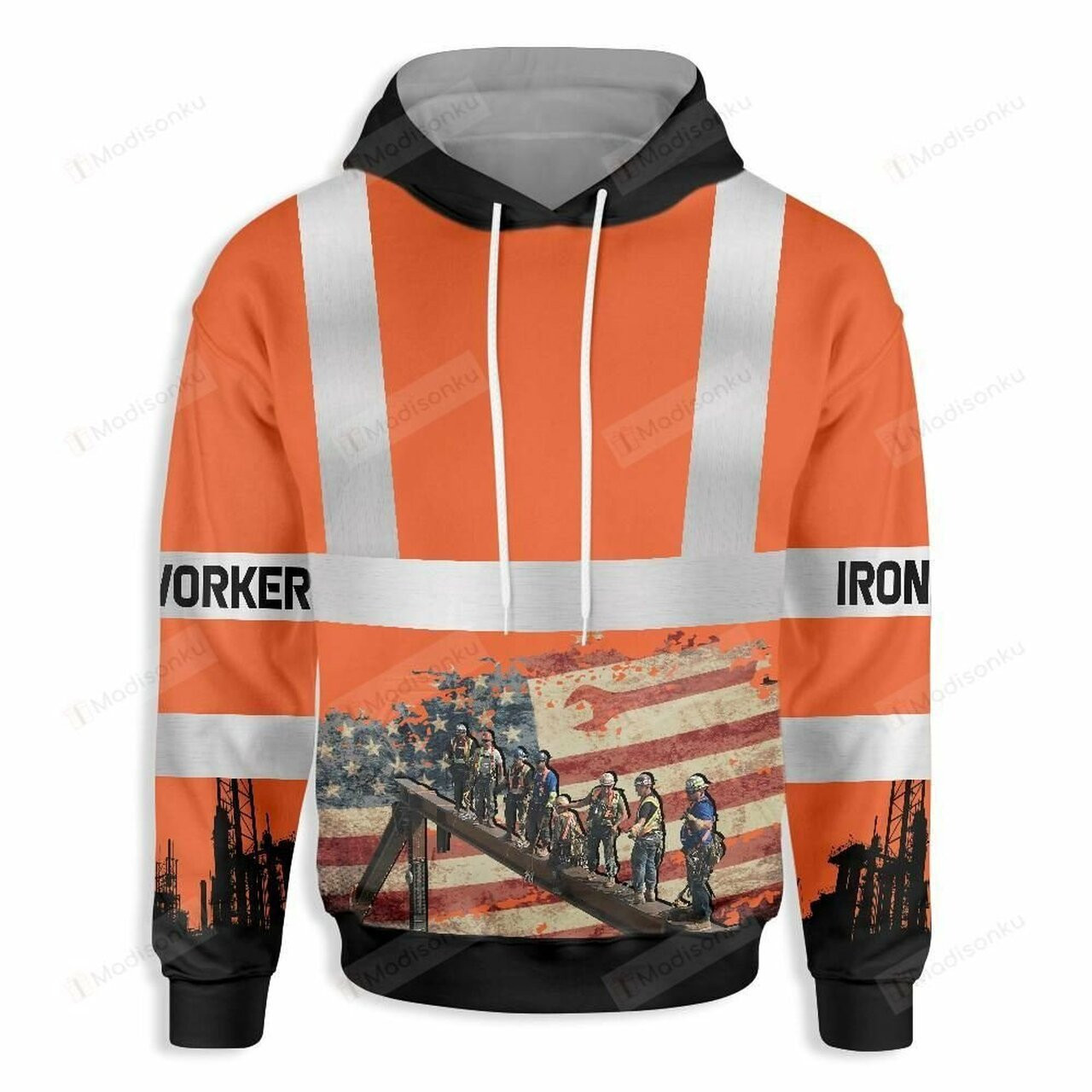 Ironworker Safety 3d All Over Print Hoodie