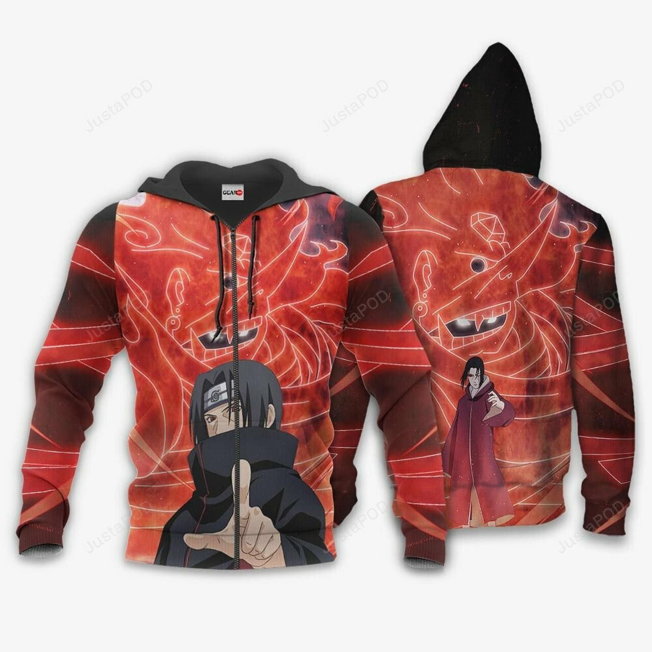 Itachi Susanoo 3d All Over Print Hoodie