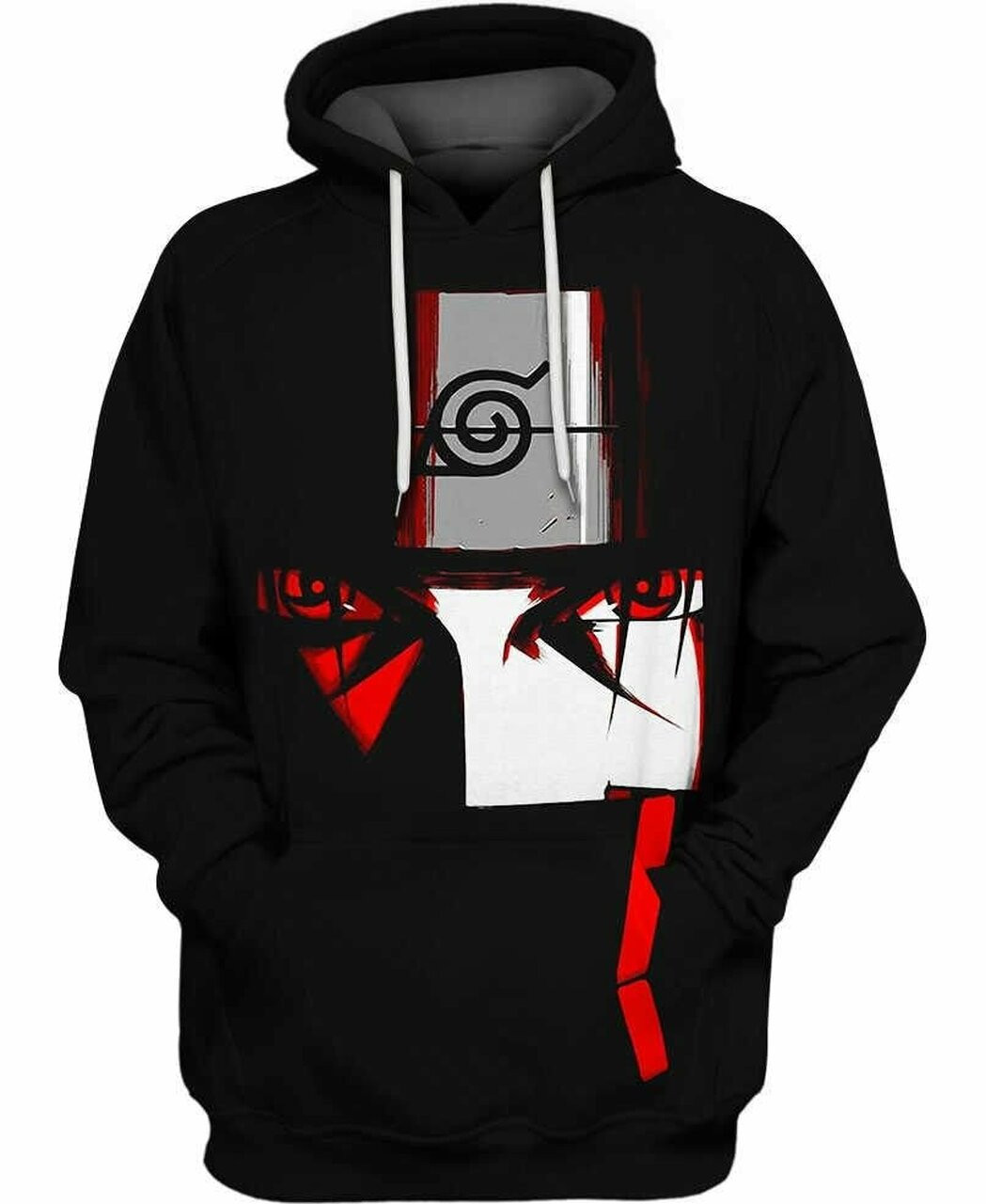 Itachi Uchiha Eyes 3d All Print Hoodie