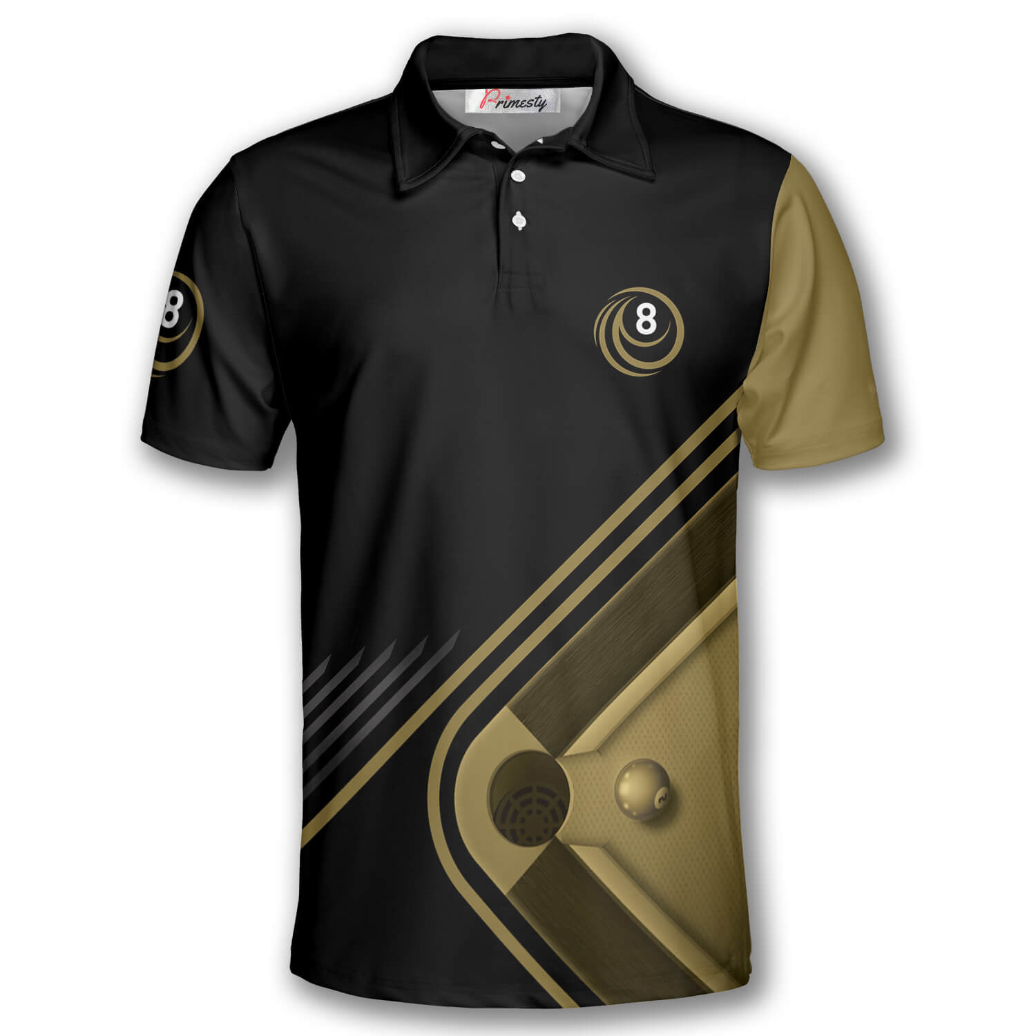 Its All About Billiards Billiard Shirts for Men Billiard Polo Shirt