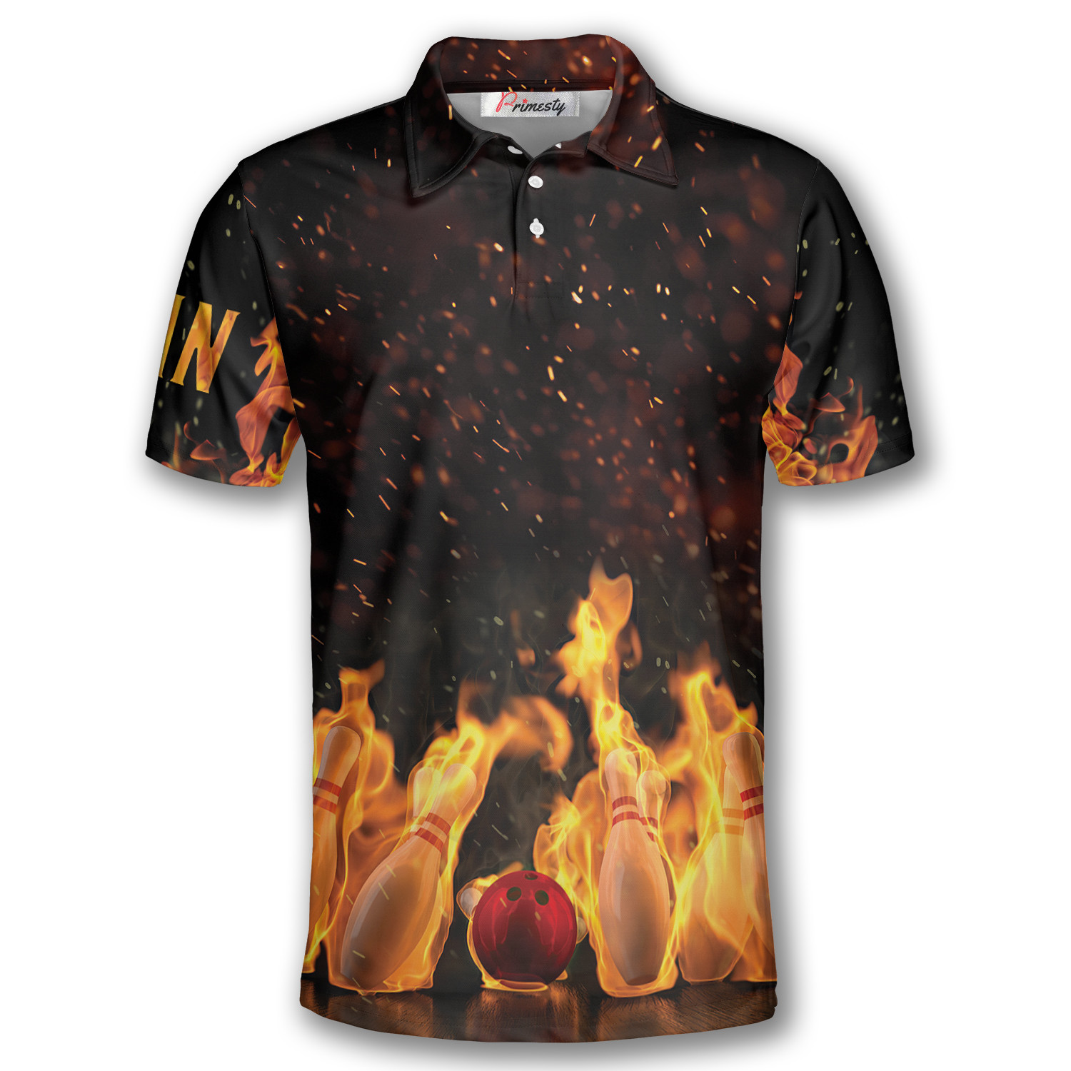 Its Not My Fault Its The Lane Conditions Custom Polo Bowling Shirts for Men