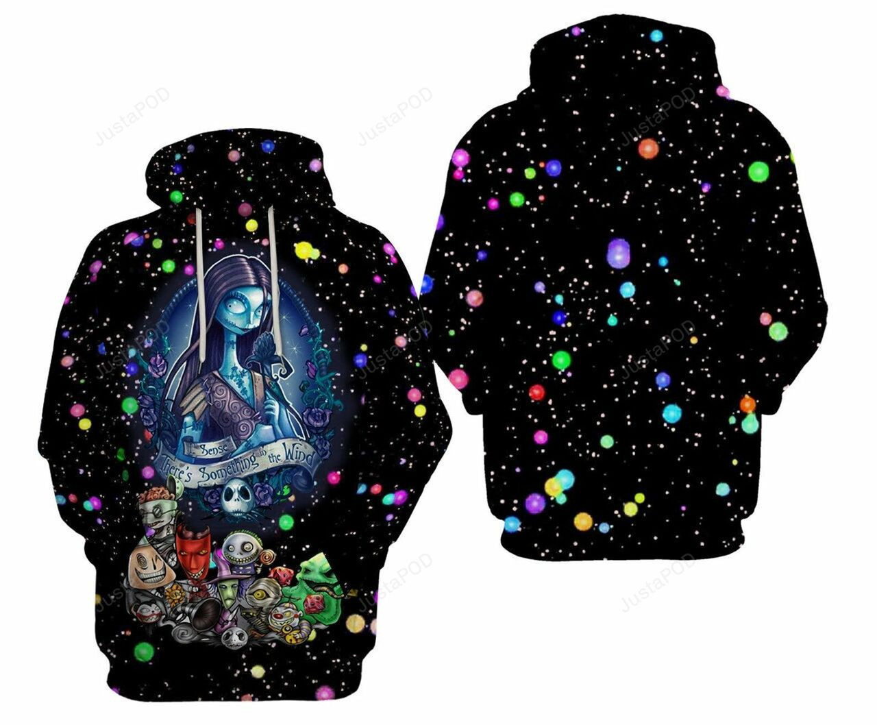 Jack And Sally Nightmare Before Christmas 3d All Over Print Hoodie