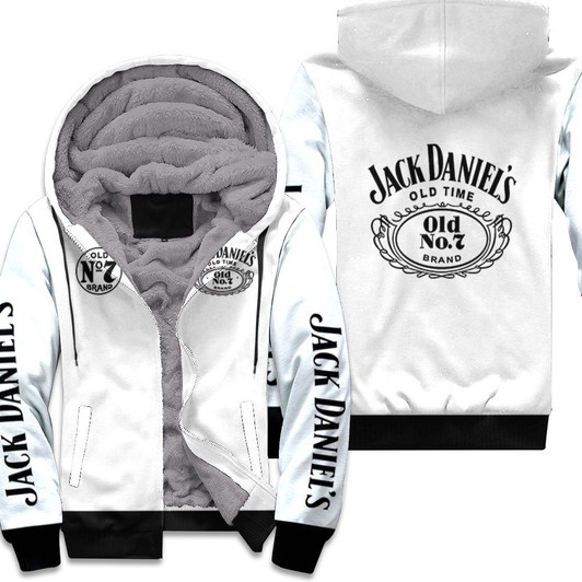 Jack Daniels Old No7 Brand Wine Lover Jacket 3D Fleece Hoodie