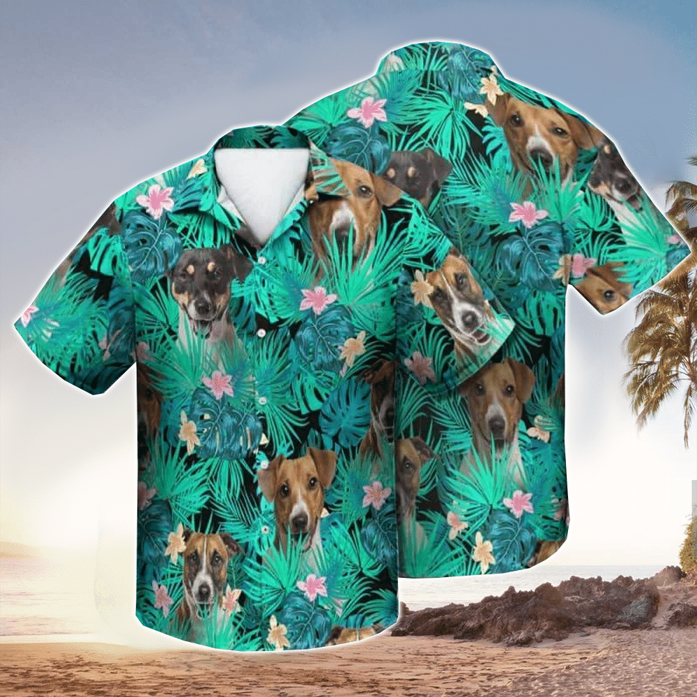 Jack Russell Hawaiian Shirt Mens Hawaiian Shirt For Dog Lover Shirt for Men and Women