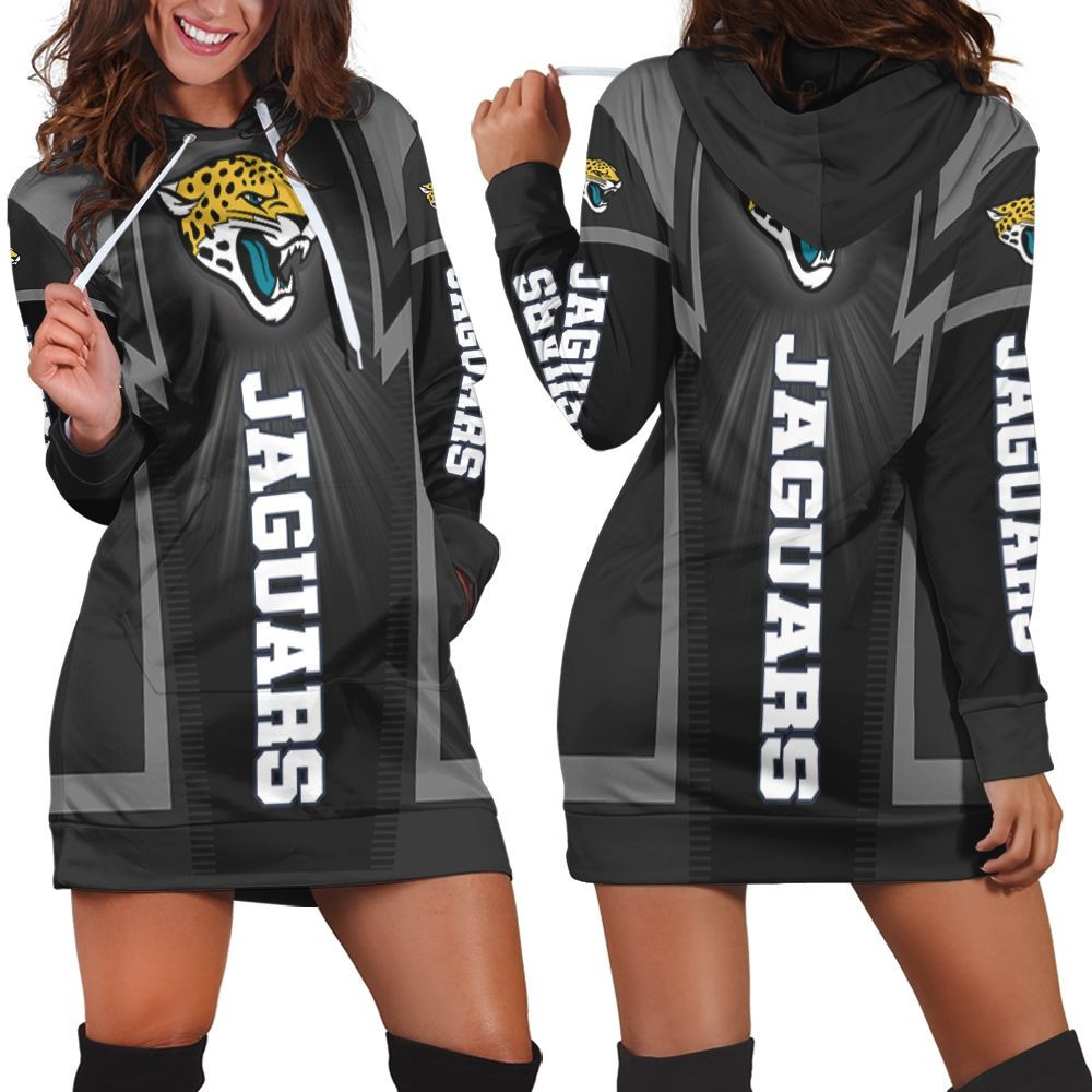 Jacksonville Jaguars For Fans Hoodie Dress Sweater Dress Sweatshirt Dress