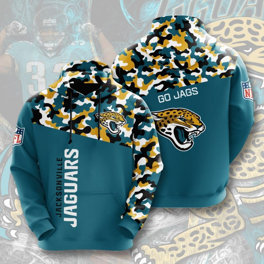 Jacksonville Jaguars No873 Custom Hoodie 3D