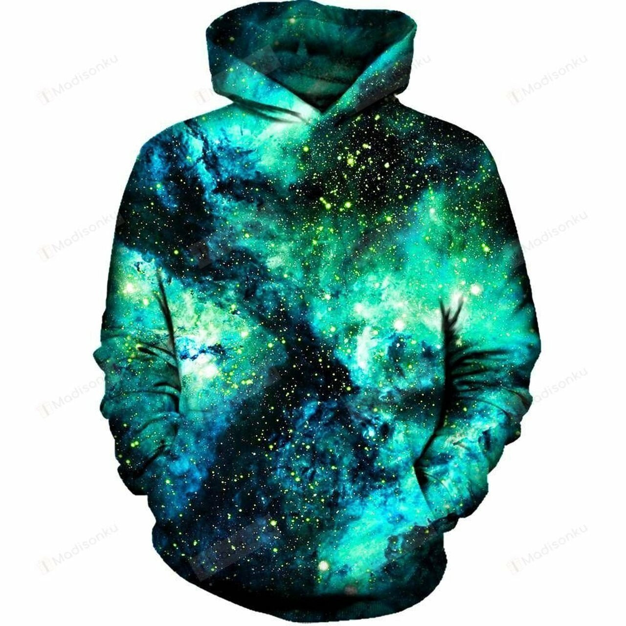 Jade Galaxy 3d All Over Printed Hoodie