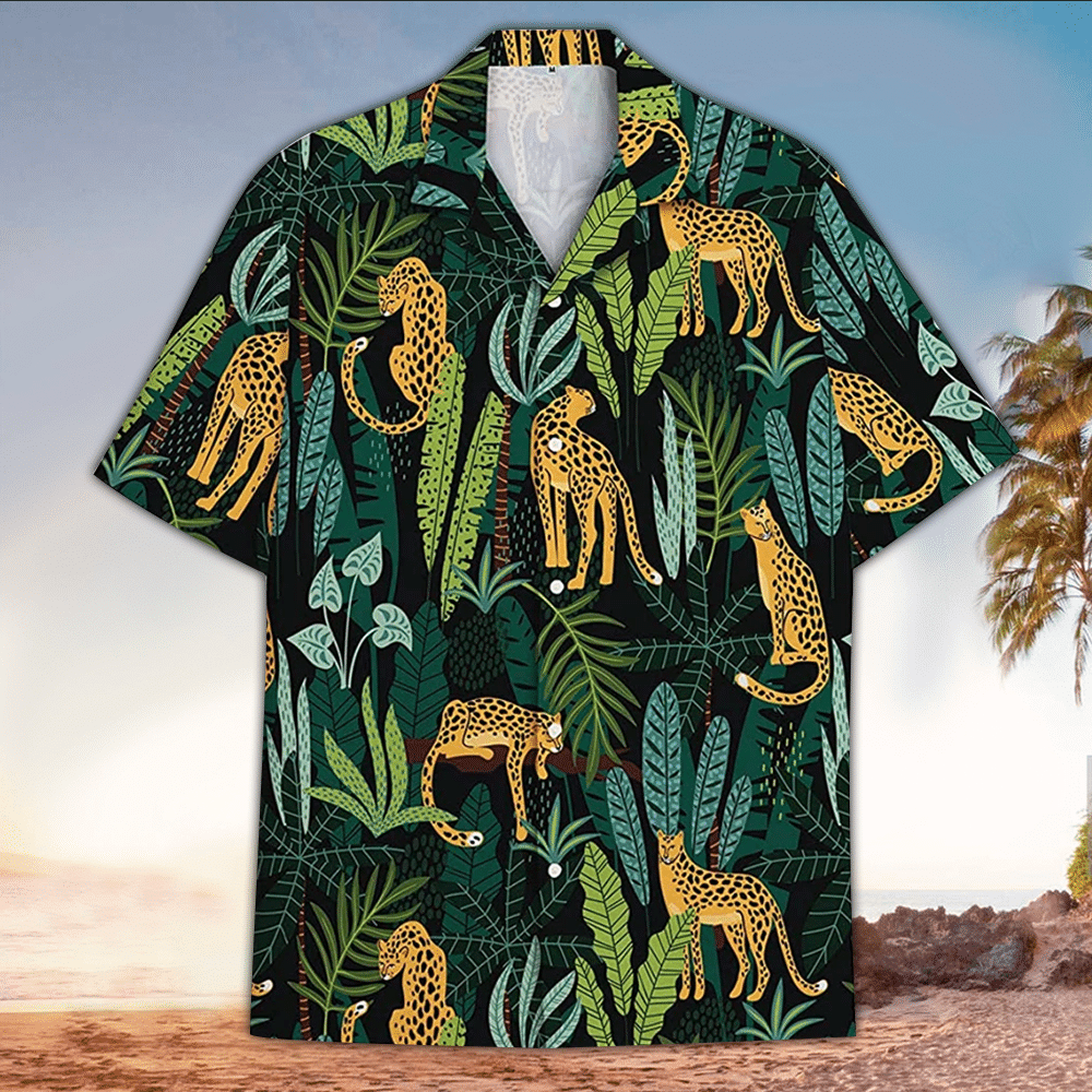 Jaguar Shirt Jaguar Hawaiian Shirt For Jaguar Lovers Shirt For Men and Women