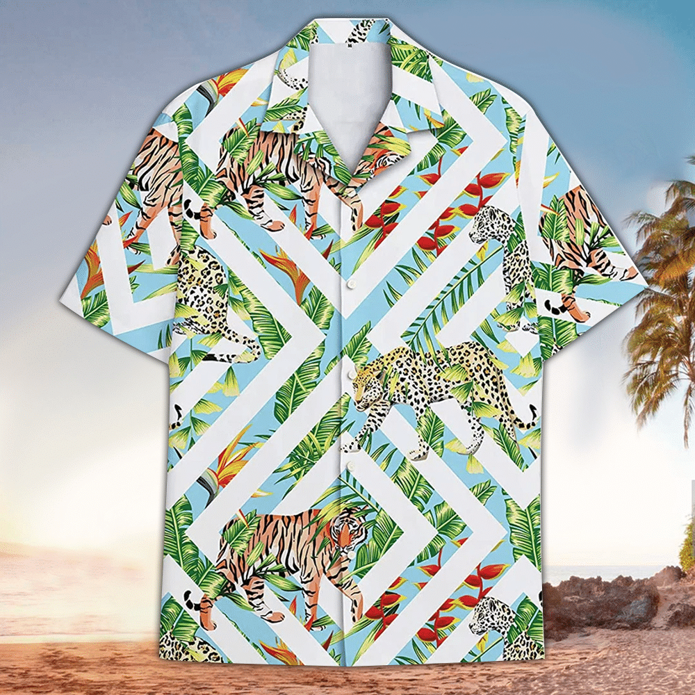 Jaguar Shirt Jaguar Hawaiian Shirt For Jaguar Lovers Shirt For Men and Women