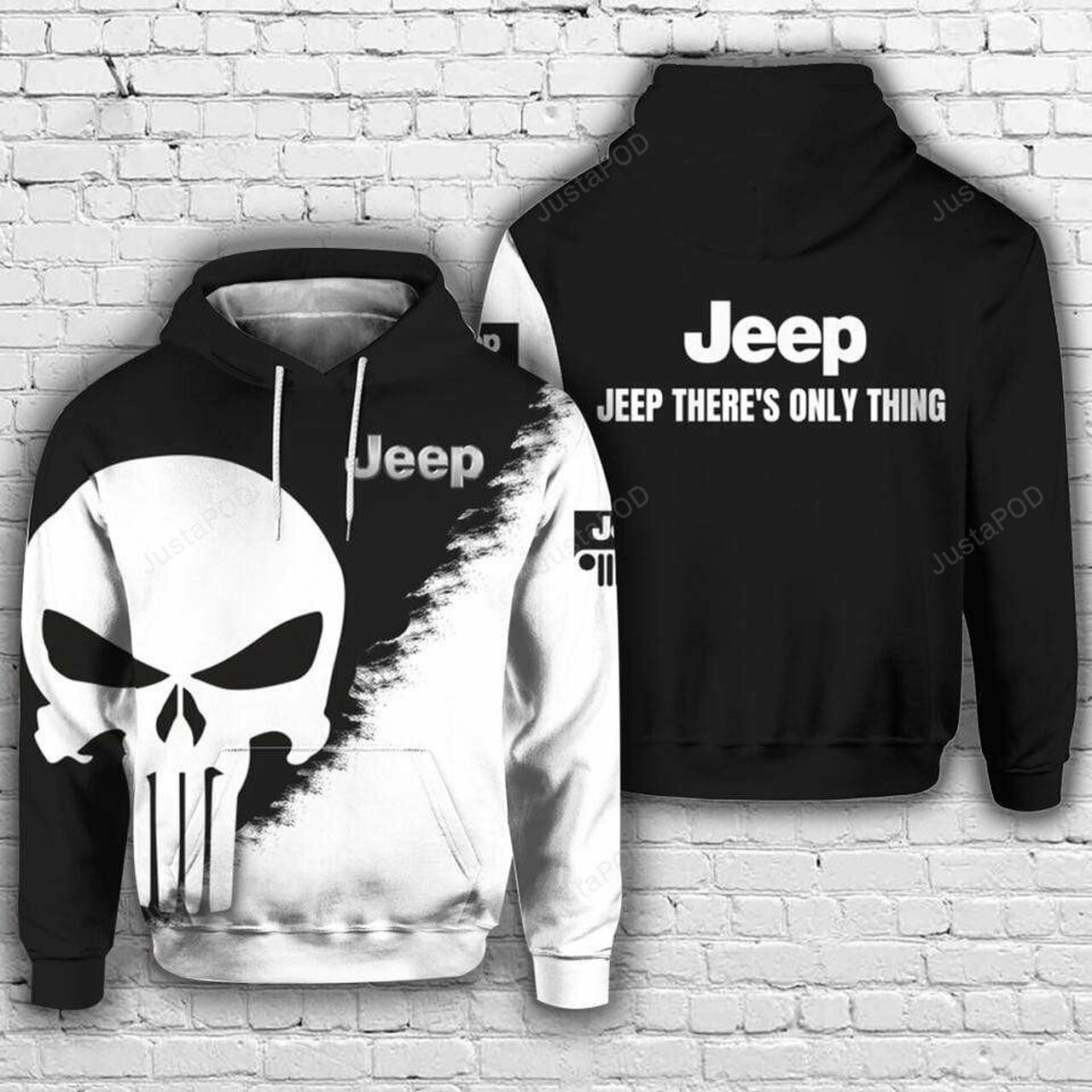 Jeep Skull Theres Only Thing 3d All Print Hoodie