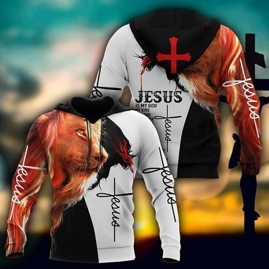 Jesus 3D All Over Print | Hoodie | Unisex | Fu
