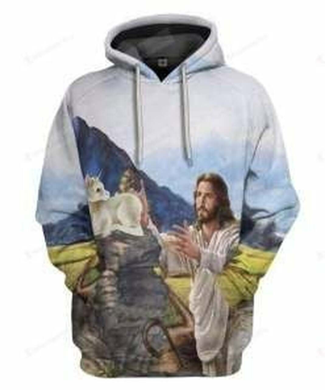 Jesus 3d All Over Print Hoodie