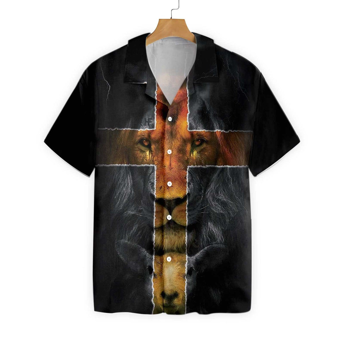 Jesus Amazing Lion And Lamb Hawaiian Shirt
