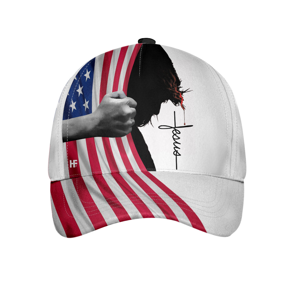 Jesus American Flag Classic Cap Unique Jesus Christ Hat Gift For Christians