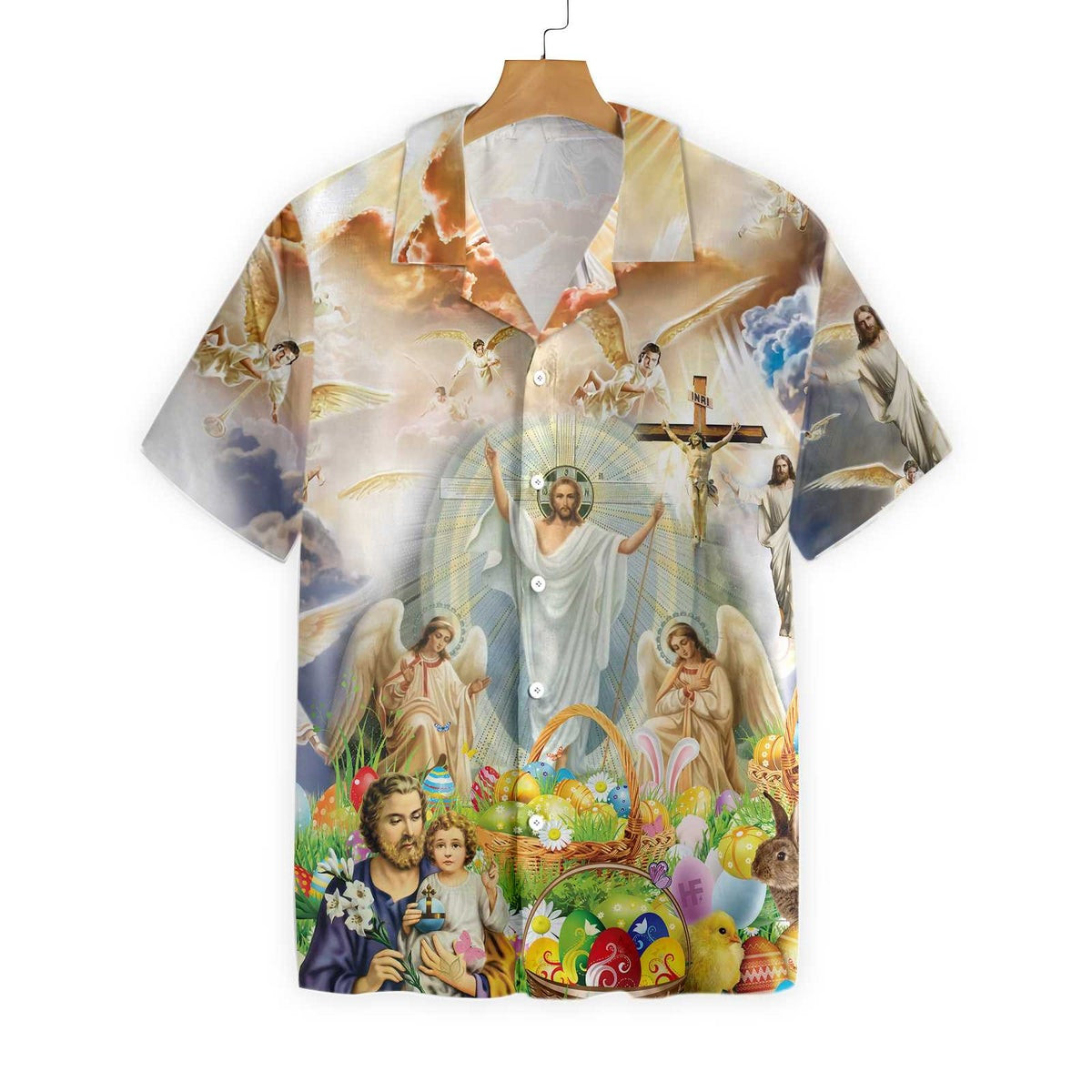 Jesus Happy Easter Hawaiian Shirt