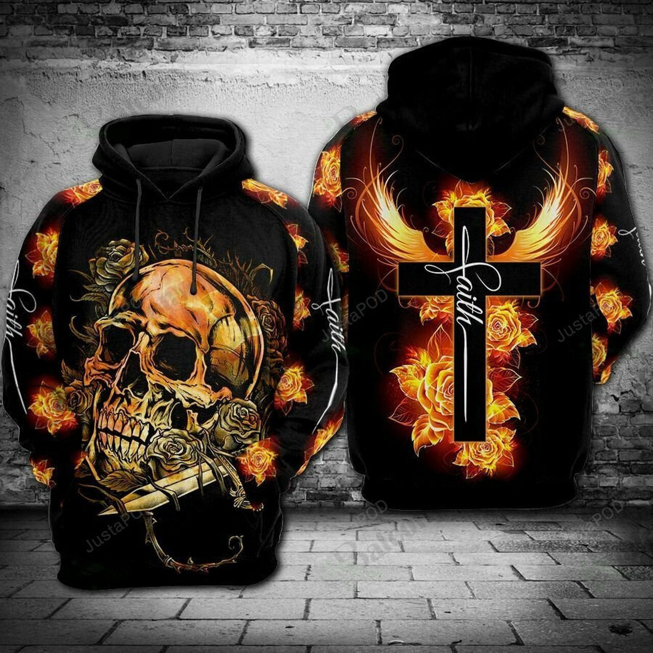 Jesus Hoodie Full Print