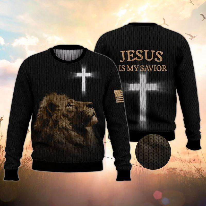 Jesus Is My Savior Ugly Christmas Sweater Ugly Sweater For Men Women