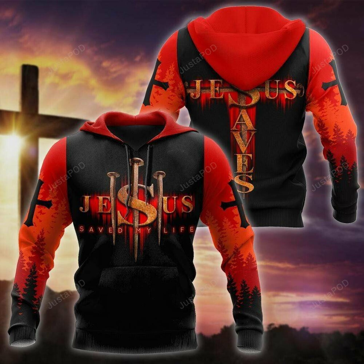 Jesus Saved My Life 3d All Print Hoodie