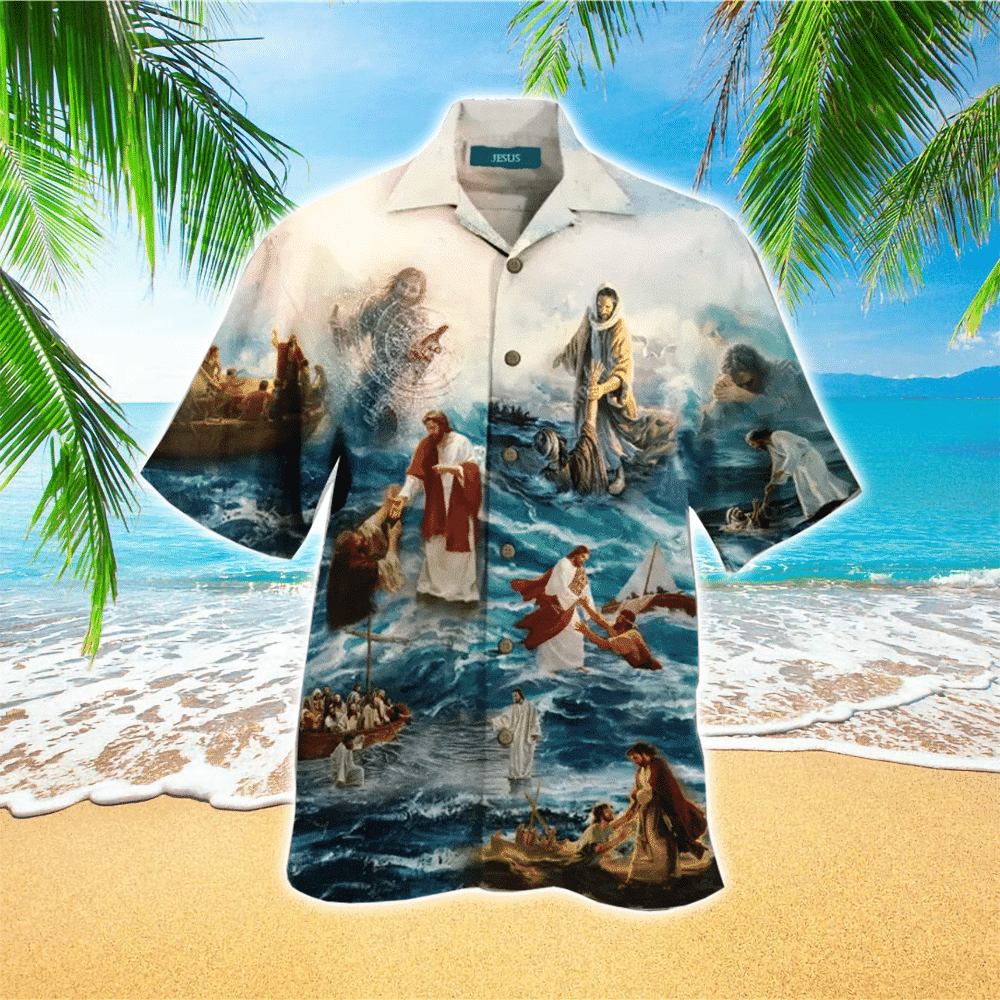 Jesus Saved My Life Jesus Hawaiian Shirt for Men and Women