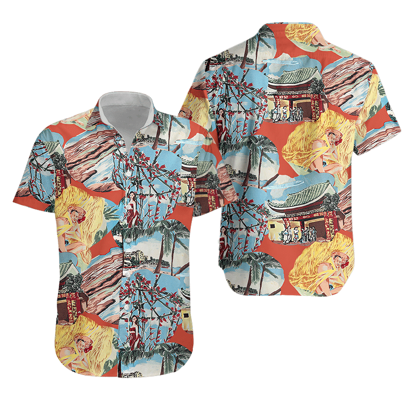 Jim Carrey In Ace Ventura Pet Detective Hawaiian Shirt