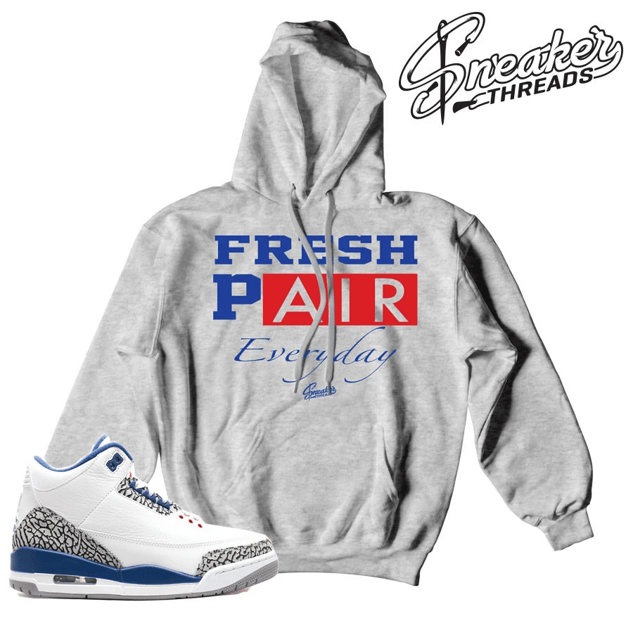 Jordan 3 True Blue Everyday Hoodie Outfit