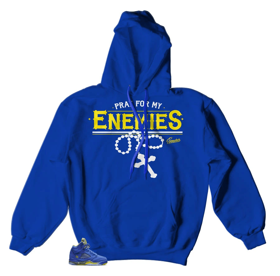 Jordan 5 Laney Enemies Hoodie Outfit