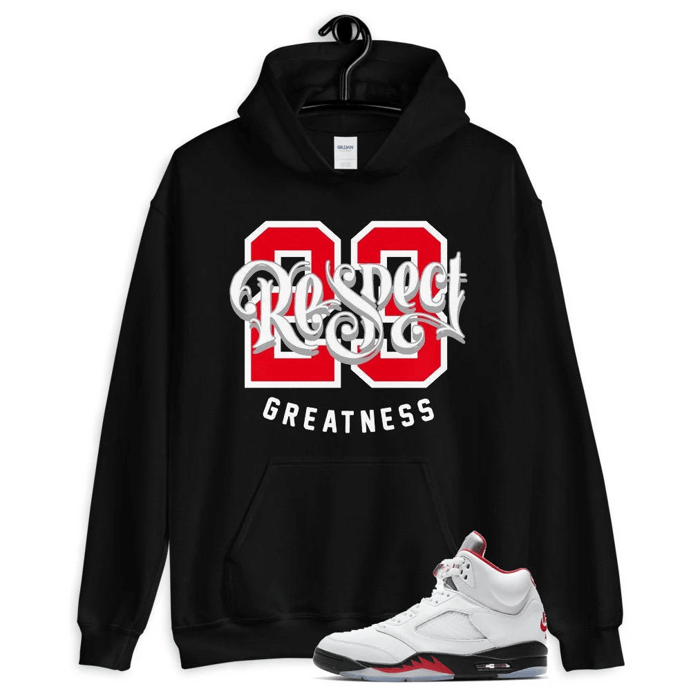 Jordan 5 Retro Fire Red Hoody