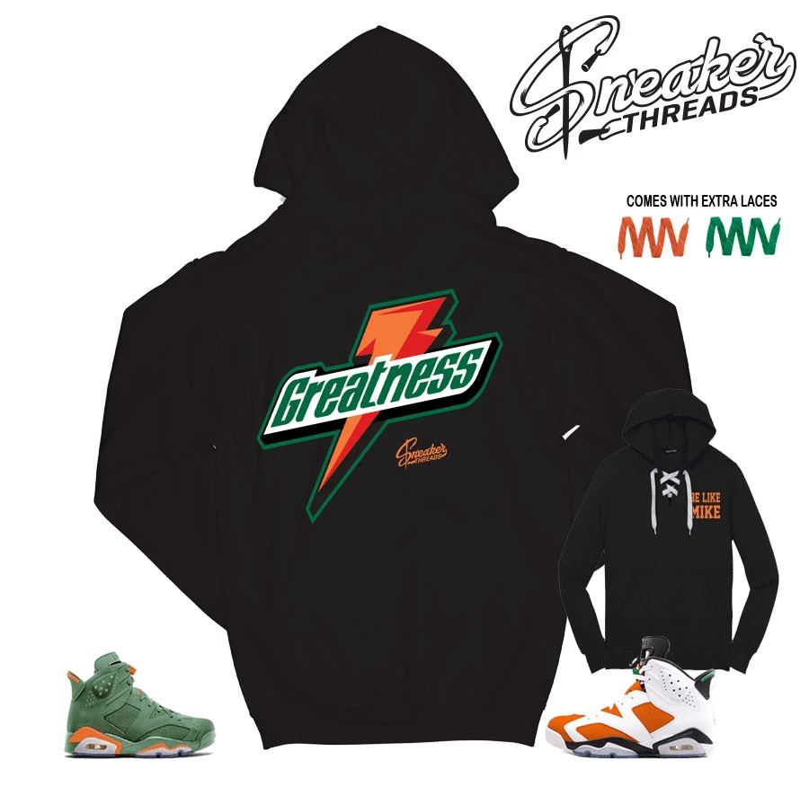 Jordan 6 Like Mike Greatness Lace Hoodie Outfit