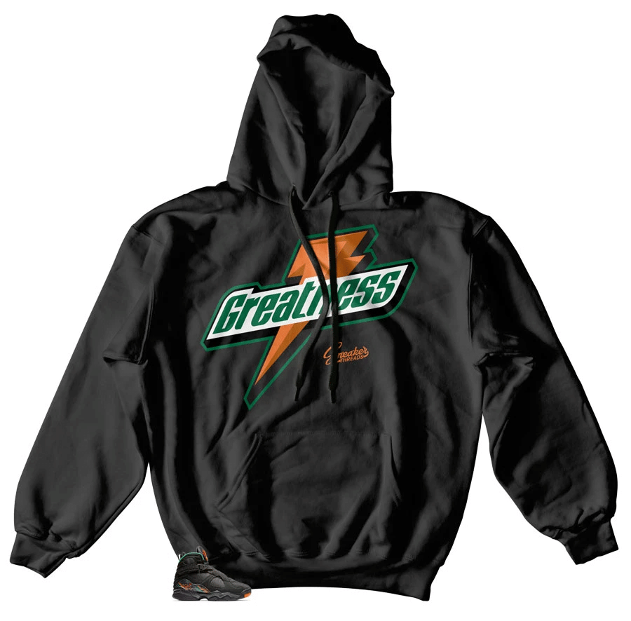 Jordan 8 Air Raid Greatness Hoodie Outfit