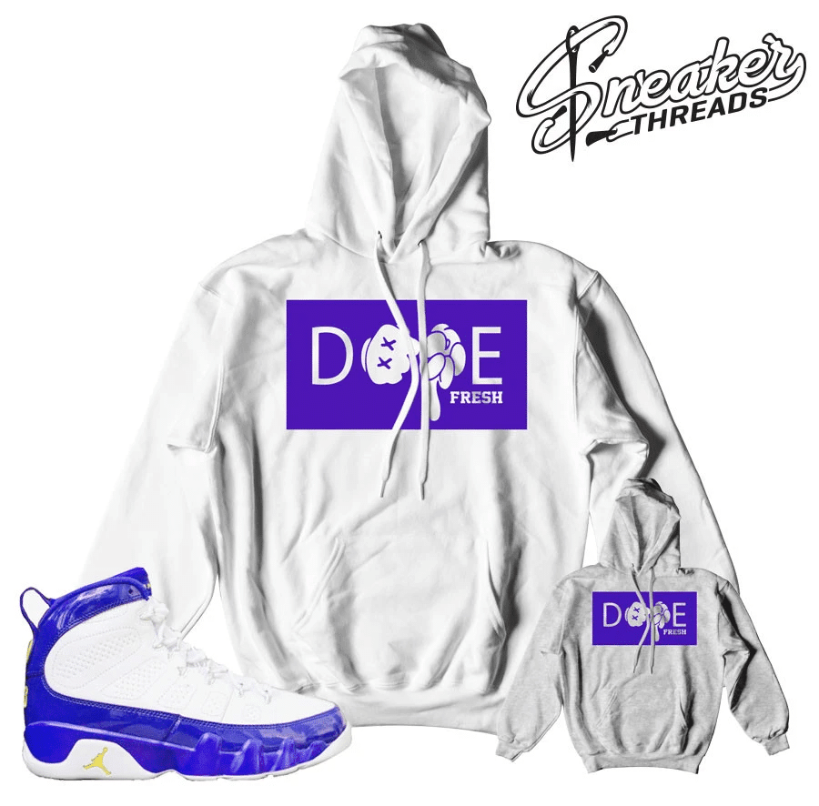 Jordan 9 Concord Hands Hoodie Outfit