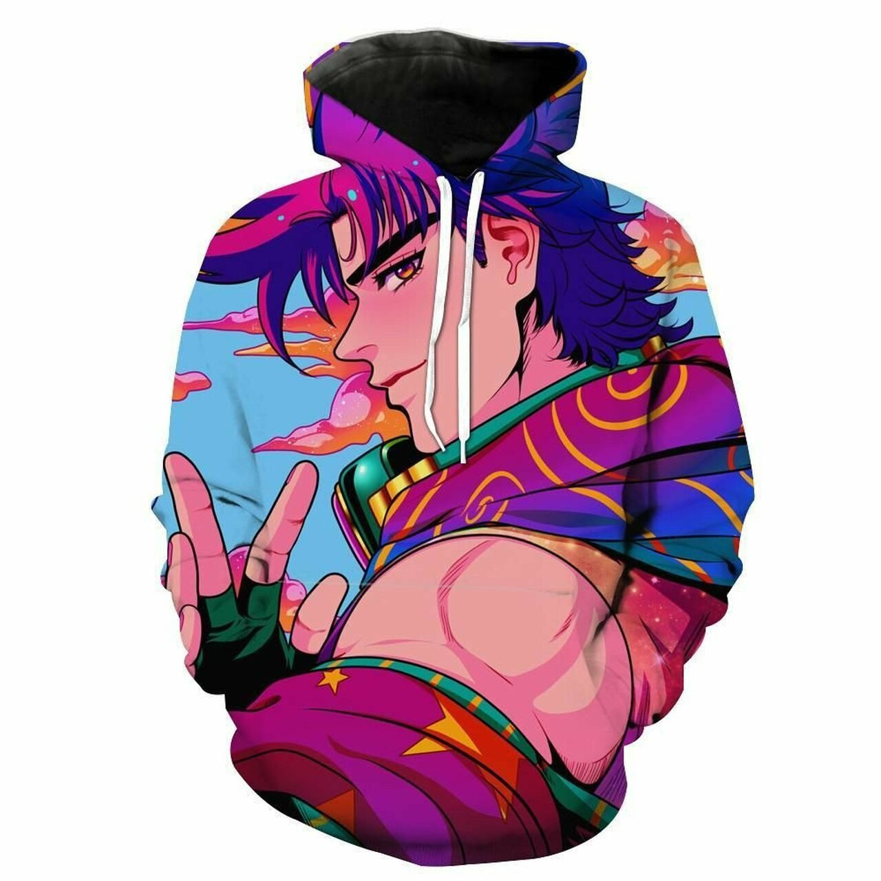 Joseph Joestar 3d All Over Print Hoodie