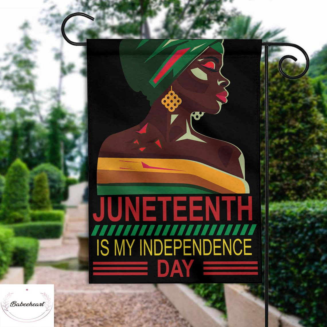 Juneteenth Double sided Flag Juneteenth 1865 Flag Freedom Since 1865 Flag Black History Freedom Flag Black Independence Day Flag