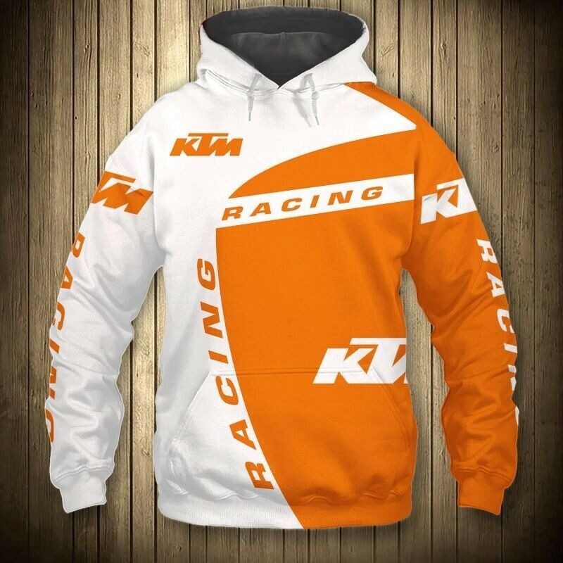 KTM Racing White Hoodie