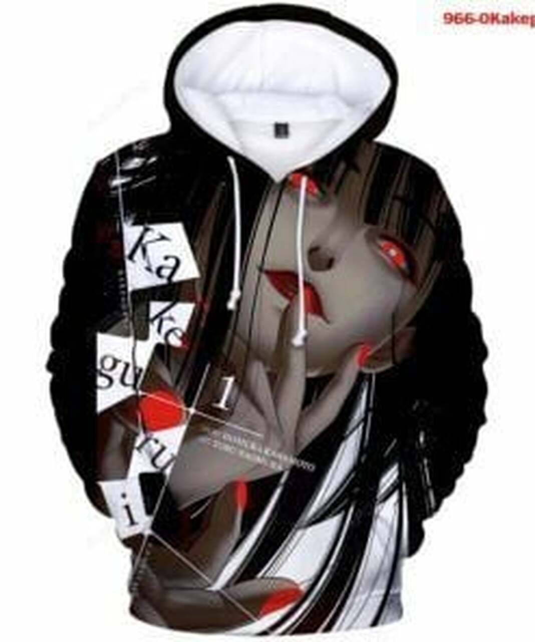 Kakegurui 3d All Print Hoodie