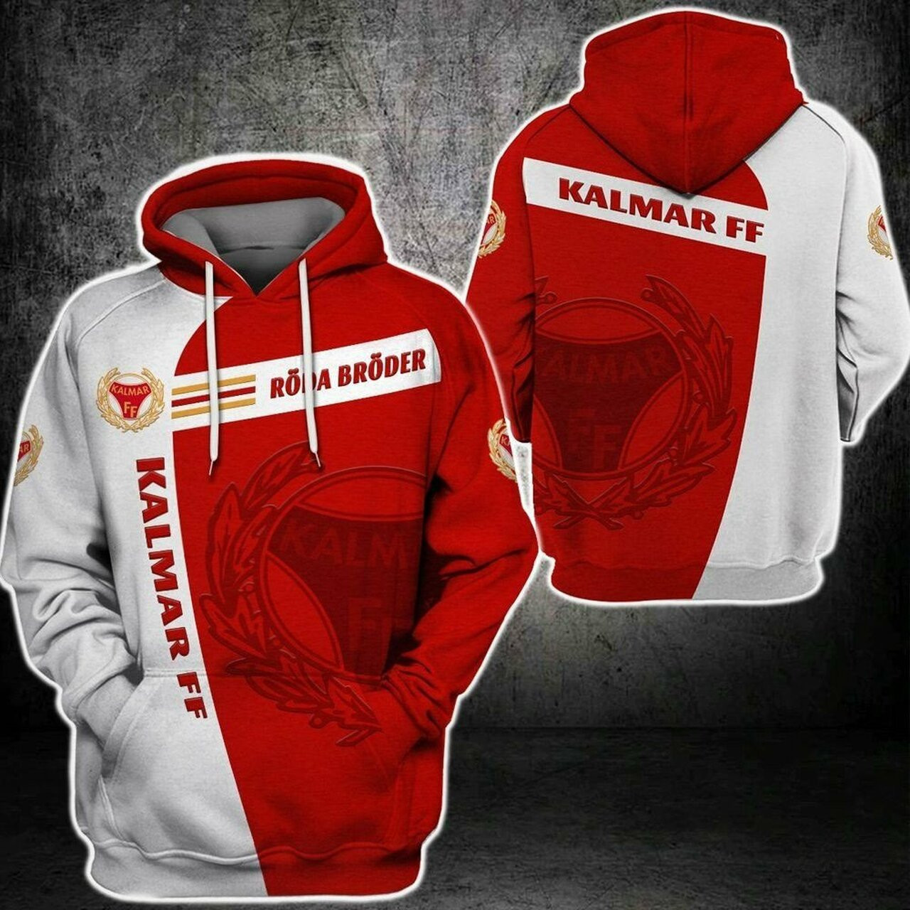 Kalmar Ff 3d All Over Print Hoodie