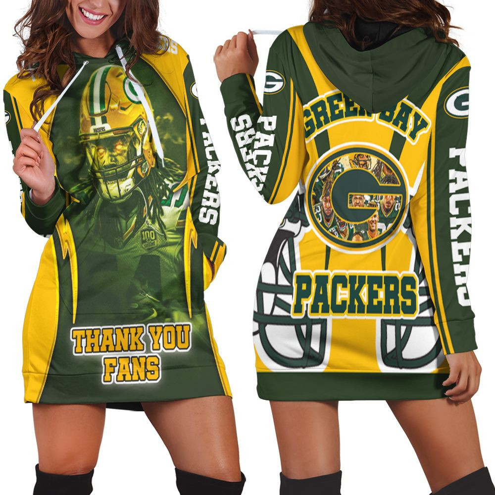 Kamal Martin 54 Green Bay Packers Nfc North Division Champions Super Bowl 2021 Hoodie Dress Sweater Dress Sweatshirt Dress