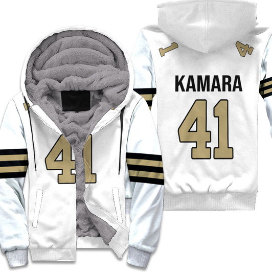 Kamara 41 New Orleans Saints Nfl 3D Fleece Hoodie