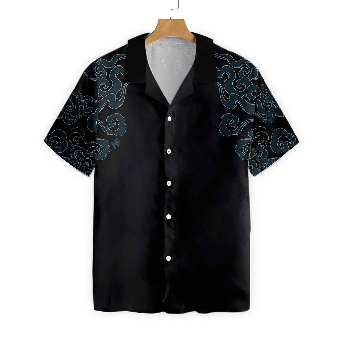 Kanagawa Dragon Hawaiian Shirt