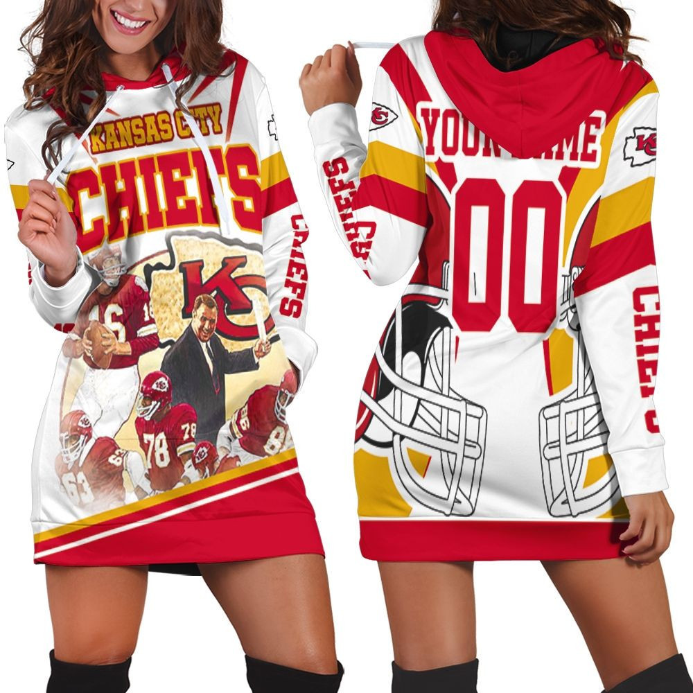 Kansas City Chiefs Afc West Division 2021 Super Bowl Personalized Hoodie Dress Sweater Dress Sweatshirt Dress