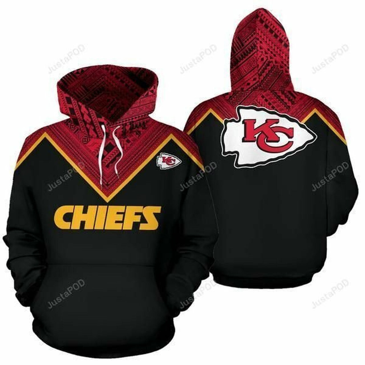 Kansas City Chiefs For Unisex 3d All Over Print Hoodie, Zip-up Hoodie